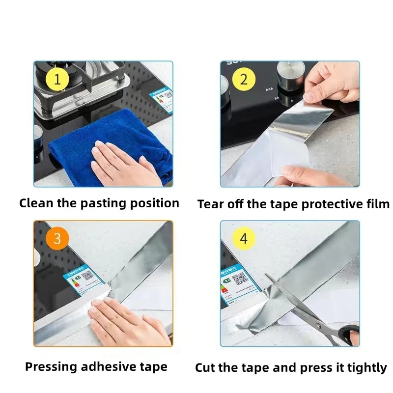 Aluminium Foil Adhesive Sealing Tape