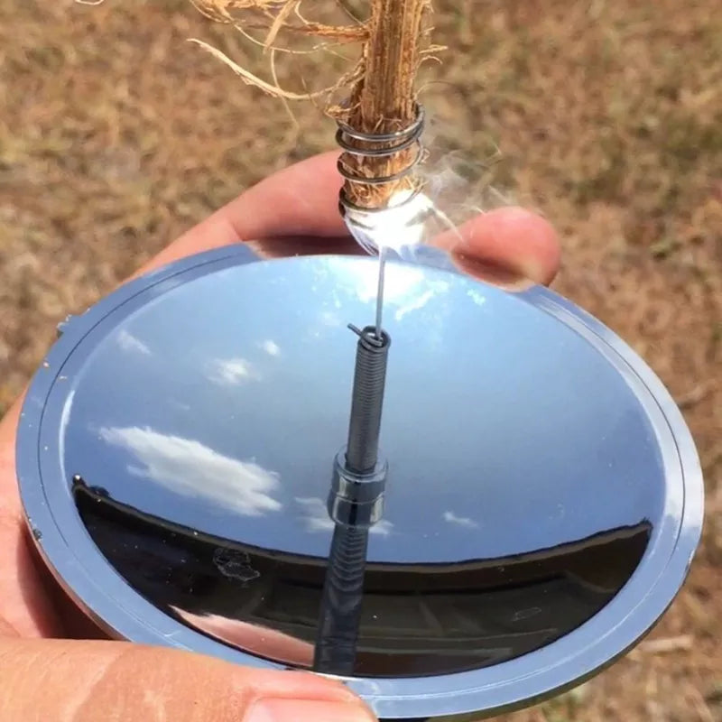 Outdoor Solar Lighter Camping Survival Fire