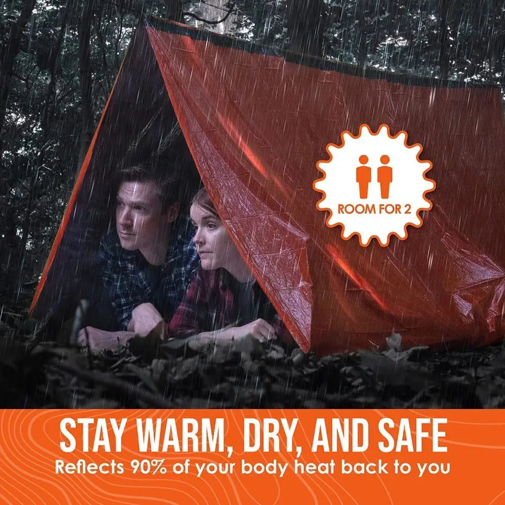 2 Person Emergency Shelter Bivy Survival Tent