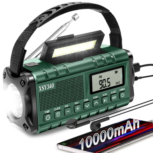 Portable Hand Crank Solar Radio