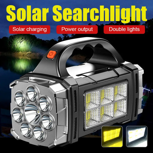 Solar Rechargeable Portable Hand Lamp