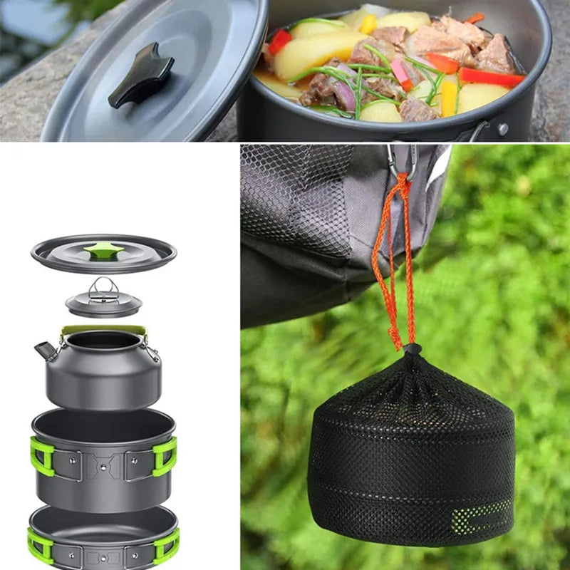 Camping Cookware Kit