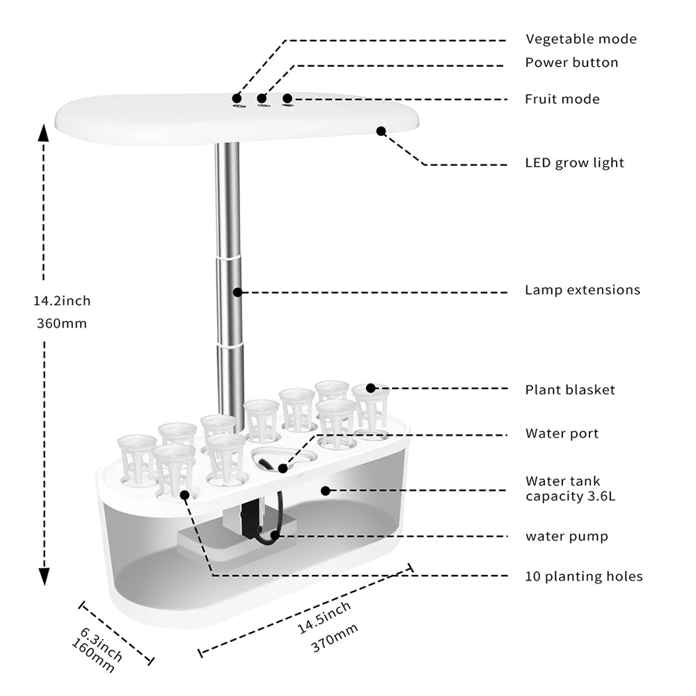 Hydroponics Growing System